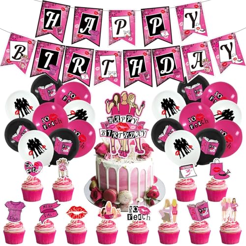 Mädchen Geburtstagsdeko Mädchen Geburtstag Banner Kuchen Topper Luftballons Cupcake Toppers Mädchen Geburtstagsdeko Mädchen Geburtstag Banner Kuchen Topper Luftballons Cupcake Toppers von PRATYUS