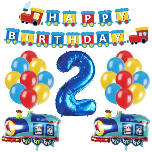 Zug 2. Geburtstag Dekorationen Zug 2. Geburtstag Dekorationen von PRATYUS
