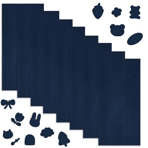 10 Stück Flicken Reparaturset Nylon Selbstklebende Rechteckige Flicken für Daunenjacke Wasserdicht Reparatur Patch 20.5 * 10CM Geeignet für Daunenjacke,Kleidung,Zelte,Tasche (Marineblau) von PRBUEHI