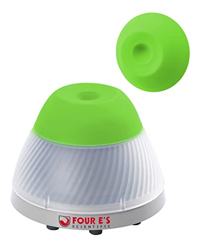 PRECIPETTE 5000rpm Mini Vortex Mixer Schüttler Paint Shaker Mischer 5000UpM Farbschüttler Farbmixer für Acrylfarben Citadelfarben Nagellacke Wimpernkleber Grün&Grün von PRECIPETTE