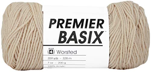 PREMIER YARNS 625244 Garn Basix Leinen, Einheitsgröße, 328 meter PREMIER YARNS 625244 Garn Basix Leinen, Einheitsgröße, 328 meter von PREMIER YARNS