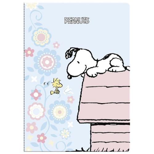 Notizbuch, weißer Einband, groß, SNOOPY PASTEL Notizbuch, weißer Einband, groß, SNOOPY PASTEL von PREMIUM PAPER
