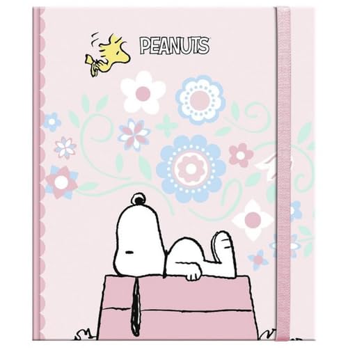Notizbuch mit festem Einband, A5, SNOOPY PASTEL Notizbuch mit festem Einband, A5, SNOOPY PASTEL von PREMIUM PAPER