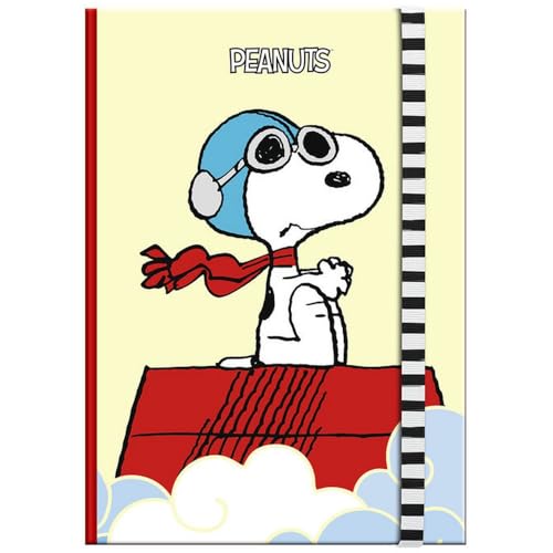Notizbuch mit festem Einband, mittelgroß, SNOOPY Notizbuch mit festem Einband, mittelgroß, SNOOPY von PREMIUM PAPER
