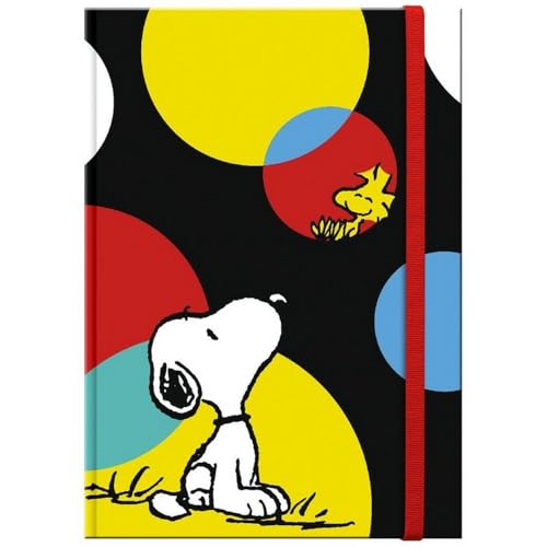SNOOPY Notizbuch, mittelgroß, A6, bunt von PREMIUM PAPER