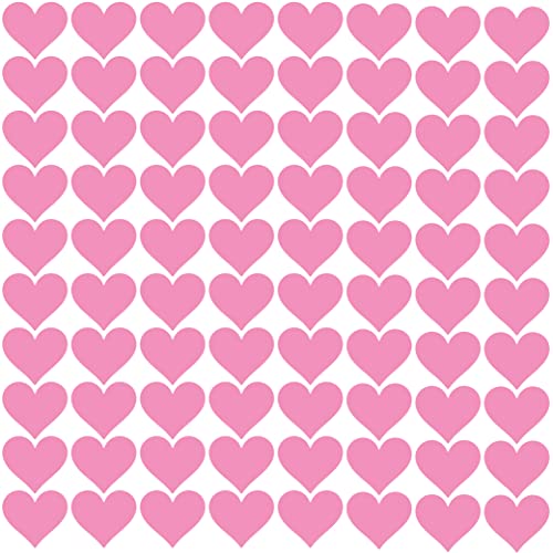 PREMYO 80 Herzen Wandsticker Kinderzimmer Mädchen Jungen - Wandtattoo - Wandaufkleber Selbstklebend Rosa PREMYO 80 Herzen Wandsticker Kinderzimmer Mädchen Jungen - Wandtattoo - Wandaufkleber Selbstklebend Rosa von PREMYO