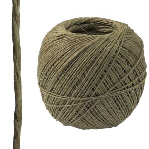 Bramante Garnrolle aus poliertem Hanf, Größe Nr. 6, 100-g-Spule, ideal für Anwendungen im Baumarkt und Handwerk. Bramante Garnrolle aus poliertem Hanf, Größe Nr. 6, 100-g-Spule, ideal für Anwendungen im Baumarkt und Handwerk. von PRENDELUZ