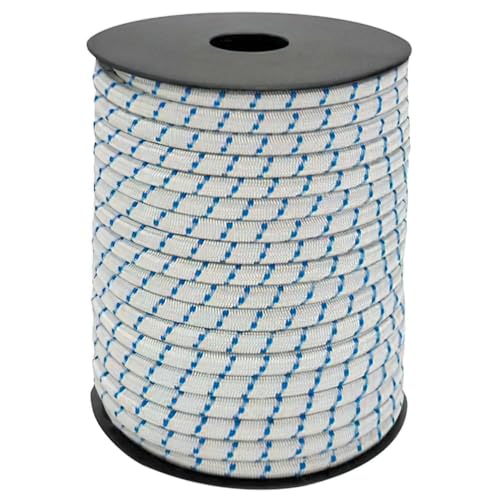 Gefüttertes elastisches Seil – 8 mm Schnur, 100 m Rolle, ideal für die Befestigung und Verwendung bei Heimwerker- und Bastelprojekten. Gefüttertes elastisches Seil – 8 mm Schnur, 100 m Rolle, ideal für die Befestigung und Verwendung bei Heimwerker- und Bastelprojekten. von PRENDELUZ