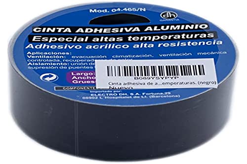 PRENDELUZ Aluminium-Klebeband, 50 x 10 m, hochfest, wasserdicht, ideal zum Abdichten, Reparieren und Isolieren von Oberflächen PRENDELUZ Aluminium-Klebeband, 50 x 10 m, hochfest, wasserdicht, ideal zum Abdichten, Reparieren und Isolieren von Oberflächen von PRENDELUZ
