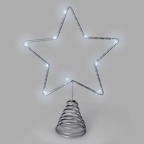 PRENDELUZ Dekorative Lichterkette mit 10 kaltweißen LEDs, für den Innenbereich, IP20, angetrieben durch 2 AA-Batterien. PRENDELUZ Dekorative Lichterkette mit 10 kaltweißen LEDs, für den Innenbereich, IP20, angetrieben durch 2 AA-Batterien. von PRENDELUZ