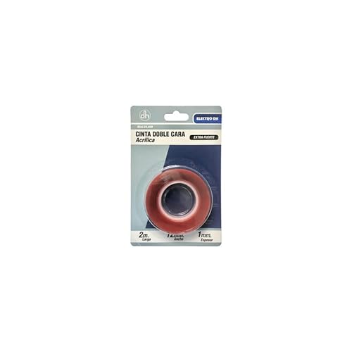 PRENDELUZ Doppelseitiges Klebeband (12 mm x 2 m) von PRENDELUZ