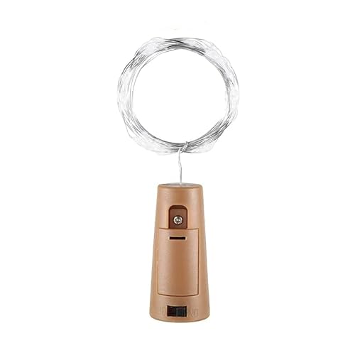 PRENDELUZ LED-Lichterkette für Flaschen, 2 m, Kork, IP44, 2 m, 20 LEDs von PRENDELUZ