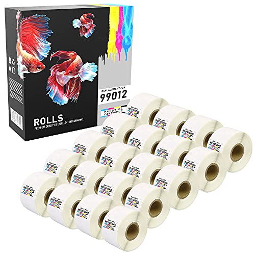 Prestige Cartridge 99012 Etiketten kompatibel zu Dymo LabelWriter 320/400/450/4XL, 40 X 70 mm, 20 Rollen, weiß Prestige Cartridge 99012 Etiketten kompatibel zu Dymo LabelWriter 320/400/450/4XL, 40 X 70 mm, 20 Rollen, weiß von PRESTIGE CARTRIDGE