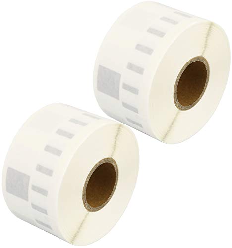 Prestige Cartridge 99013 Etiketten kompatibel zu Dymo LabelWriter 320/400/450/4XL, 36 mm x 89 mm, 2 Rollen, klar von PRESTIGE CARTRIDGE