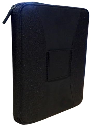Intempo Canvass Klemmbrett mit Reißverschluss aus Segeltuch mit Feder Smartphone 26 x 20 cm - Farbe schwarz mit Kunstleder und täglicher Ersatz 17 x 24 cm Jahr 2025 weiße Seiten Intempo Canvass Klemmbrett mit Reißverschluss aus Segeltuch mit Feder Smartphone 26 x 20 cm - Farbe schwarz mit Kunstleder und täglicher Ersatz 17 x 24 cm Jahr 2025 weiße Seiten von PRESTIGE & DELUXE