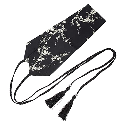 PRETYZOOM Japaner Kimono Obi Gürtel Breiter Bundesbund Japanischer Stickbänder Taillengürtel mit Quasten Vintage Print Hanfu Yukata Selbstgewebegürtel Obi Sash Yukata Cosplay Accessoires PRETYZOOM Japaner Kimono Obi Gürtel Breiter Bundesbund Japanischer Stickbänder Taillengürtel mit Quasten Vintage Print Hanfu Yukata Selbstgewebegürtel Obi Sash Yukata Cosplay Accessoires von PRETYZOOM