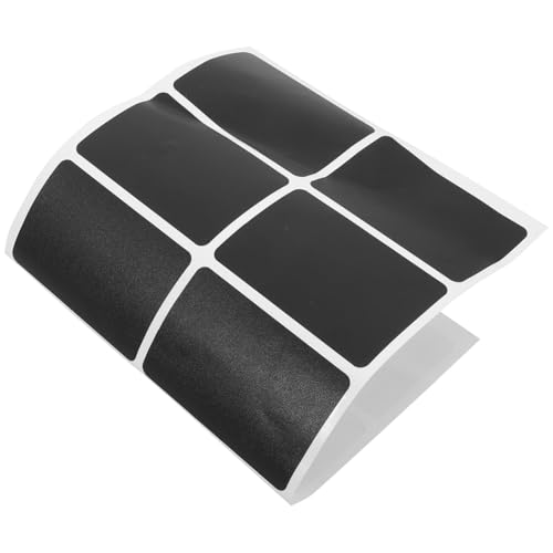 PRETYZOOM 1 Blatt Selbstklebende Tafelaufkleber Leere Tags Gefahrgut-plakat Tafelzeichen Etiketten Für Aufbewahrungstaschen Druckerpapier Masse Warnschild Lebensmitteletiketten Cl Black Pvc PRETYZOOM 1 Blatt Selbstklebende Tafelaufkleber Leere Tags Gefahrgut-plakat Tafelzeichen Etiketten Für Aufbewahrungstaschen Druckerpapier Masse Warnschild Lebensmitteletiketten Cl Black Pvc von PRETYZOOM