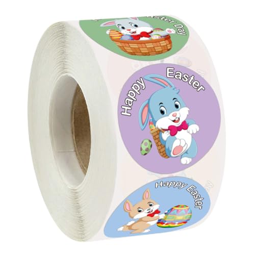 PRETYZOOM Ostertüten-Aufkleber 1 Rolle 500 Stück Tier-Etiketten für Party-Dekorationen für Jungen und Mädchen PRETYZOOM Ostertüten-Aufkleber 1 Rolle 500 Stück Tier-Etiketten für Party-Dekorationen für Jungen und Mädchen von PRETYZOOM