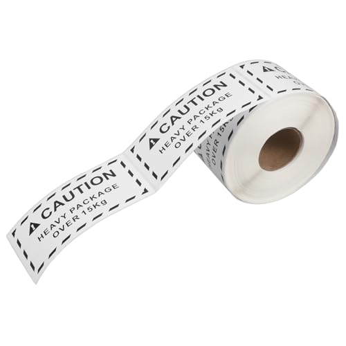 PRETYZOOM 1 Rolle Etikett „übergewicht“. -versandetiketten Aufkleber Für Backetiketten Thermoaufkleber-etiketten Versandetikettenpapier Team-lift-aufkleber Weiß Kupferplattenaufkleber PRETYZOOM 1 Rolle Etikett „übergewicht“. -versandetiketten Aufkleber Für Backetiketten Thermoaufkleber-etiketten Versandetikettenpapier Team-lift-aufkleber Weiß Kupferplattenaufkleber von PRETYZOOM