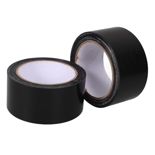 PRETYZOOM 1 Rolle Klebeband Teppich Dünn Patch Reparatur Klebrig Nahtabdichtungsband Wasserdicht Stoff Gewebeband Klebebänder Black von PRETYZOOM