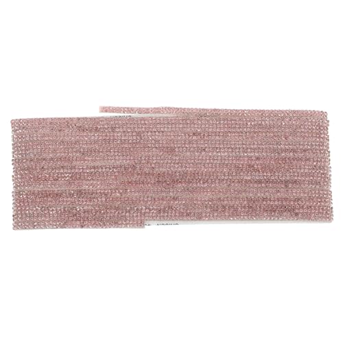 PRETYZOOM 1 Rolle Klebstoff Auto Bastelt Strass Bling-Wrap Strassband Strass-Stoff Schleifenmuster-Patch Kleidung Strassstreifen Geschenkverpackungsbänder Strassaufkleber Strasssteine Rosa PRETYZOOM 1 Rolle Klebstoff Auto Bastelt Strass Bling-Wrap Strassband Strass-Stoff Schleifenmuster-Patch Kleidung Strassstreifen Geschenkverpackungsbänder Strassaufkleber Strasssteine Rosa von PRETYZOOM