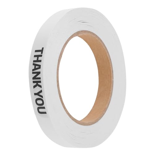 PRETYZOOM 1 Rolle Takeaway -Versiegelungsband runden Packband aus Papier Packband nachfüllen Hüllband Klebebänder für Verpackungsbeutel zum Verschließen Versandklebeband Weiß PRETYZOOM 1 Rolle Takeaway -Versiegelungsband runden Packband aus Papier Packband nachfüllen Hüllband Klebebänder für Verpackungsbeutel zum Verschließen Versandklebeband Weiß von PRETYZOOM