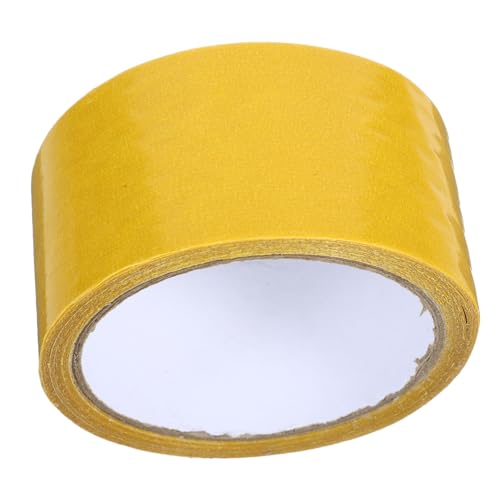 PRETYZOOM 1 Rolle Wasserfestes doppelseitiges Klebeband Teppiche doppelt einseitig Netzband Doppelklebeband outdoor teppich mattes Klebeband strapazierfähiges Teppichband Gelb von PRETYZOOM
