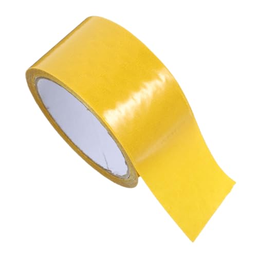 PRETYZOOM 1 Rolle doppelseitiges Klebeband kleiden Teppich Stoff Gewebebandkleber Handwerk Verschlussband für Kleidung Klebeband reparieren Klebebänder Yellow von PRETYZOOM