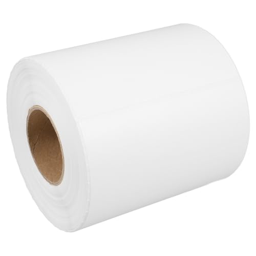 PRETYZOOM 1 Rolle -versandetiketten Aufkleber Für Thermoetikettendrucker Bedruckbare Etiketten Adressetiketten Rechteckige Thermoetiketten Versandtaschen Weiß Papier von PRETYZOOM