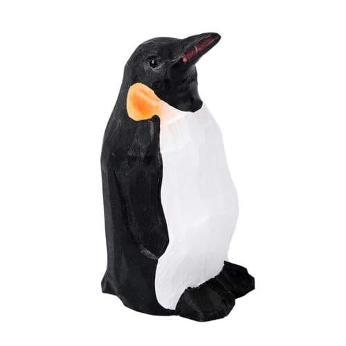 PRETYZOOM 1 Pc Holz Pinguin Ornament Pinguin Dekorative Pinguin Figur PRETYZOOM 1 Pc Holz Pinguin Ornament Pinguin Dekorative Pinguin Figur von PRETYZOOM