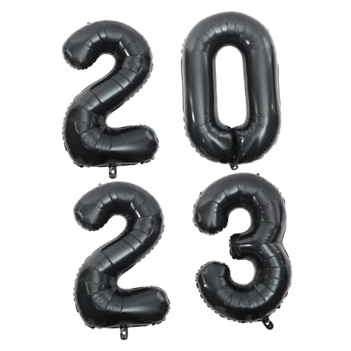 PRETYZOOM 2023 Anzahl Luftballons Aluminiumfolie Dekorationen Festliche Party Banner Event Dekorationen PRETYZOOM 2023 Anzahl Luftballons Aluminiumfolie Dekorationen Festliche Party Banner Event Dekorationen von PRETYZOOM