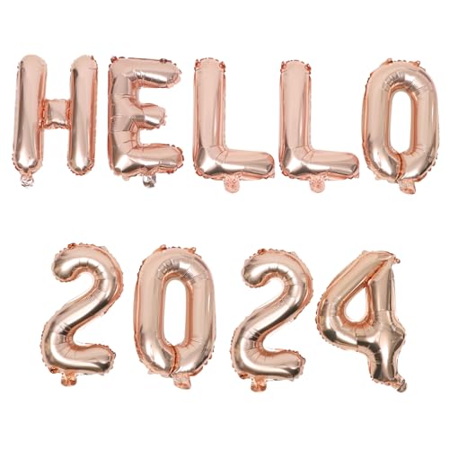 PRETYZOOM 2024 Jahr Ballons Dekorationen Neue Jahr Dekorationen Ballon für Weihnachten PRETYZOOM 2024 Jahr Ballons Dekorationen Neue Jahr Dekorationen Ballon für Weihnachten von PRETYZOOM