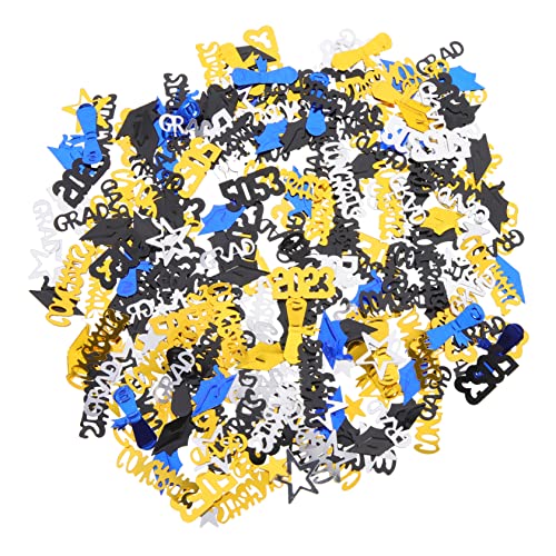 PRETYZOOM 1 Satz Abschluss Konfetti Werfen Dekorationen Wand Party Girlande Hochzeit Streamer Ästhetisch Konfetti- Für Den Abschluss Abschlussfeier Dekoratives Konfetti Pvc PRETYZOOM 1 Satz Abschluss Konfetti Werfen Dekorationen Wand Party Girlande Hochzeit Streamer Ästhetisch Konfetti- Für Den Abschluss Abschlussfeier Dekoratives Konfetti Pvc von PRETYZOOM