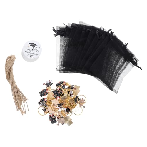 PRETYZOOM 1 Satz Abschlussgeschenk Set mit Doktorhut Schlüsselanhängern Organza Beuteln und Anhängern Erinnerungen für Abschlussfeiern und Besondere Anlässe PRETYZOOM 1 Satz Abschlussgeschenk Set mit Doktorhut Schlüsselanhängern Organza Beuteln und Anhängern Erinnerungen für Abschlussfeiern und Besondere Anlässe von PRETYZOOM