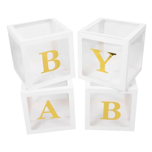 PRETYZOOM 1 Satz Ballon-Box classroom decorations party sachen partydekoration Partyzubehör Kanister Ballonbogen-Kit buchstaben ballons Abschlussfeier Dekorationen Grad Ballonboxen PVC Weiß PRETYZOOM 1 Satz Ballon-Box classroom decorations party sachen partydekoration Partyzubehör Kanister Ballonbogen-Kit buchstaben ballons Abschlussfeier Dekorationen Grad Ballonboxen PVC Weiß von PRETYZOOM