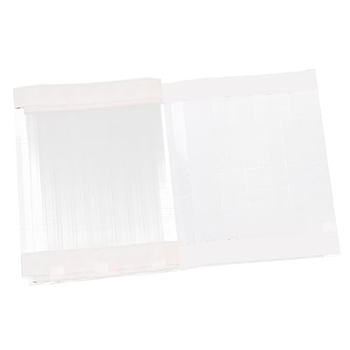 PRETYZOOM 1 Satz Etikettenhalter Transparent Pvc Werbeetiketten Mit Starkem Kleber Für Preisschilder Für Geschäfte Und Supermärkte Installieren Und Praktisch Für Werbung 100 Stück von PRETYZOOM