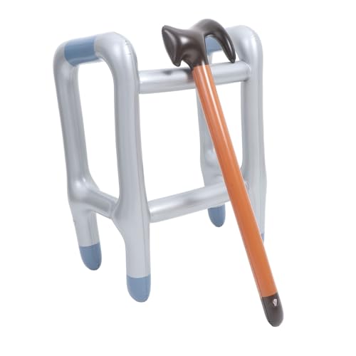 PRETYZOOM 1 Satz Inflatable Walking Aid Stick für Halloween Aufblasbarer Gehstock Kreatives für Kostümpartys Leicht und Tragbar für Bühnenaufführungen von PRETYZOOM