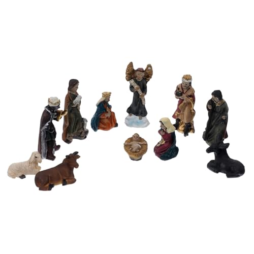 PRETYZOOM 1 Satz Krippenschmuck büro Dekoration Weihnachts präsente weihmachtsdeko weichnachtsgeschke christliche Dekorästhetik Krippendekorationen Harzverzierung Harz christliches PRETYZOOM 1 Satz Krippenschmuck büro Dekoration Weihnachts präsente weihmachtsdeko weichnachtsgeschke christliche Dekorästhetik Krippendekorationen Harzverzierung Harz christliches von PRETYZOOM