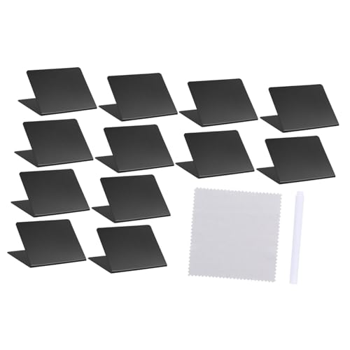 PRETYZOOM 1 Satz Löschbare Preisschildkarte Desktop-Namensschild Menütafel für die Küche Kleines Tafel-Nachrichtenbrett Mini-Tafelschilder für den Tisch Message-Board-Ornament Plastik Black PRETYZOOM 1 Satz Löschbare Preisschildkarte Desktop-Namensschild Menütafel für die Küche Kleines Tafel-Nachrichtenbrett Mini-Tafelschilder für den Tisch Message-Board-Ornament Plastik Black von PRETYZOOM