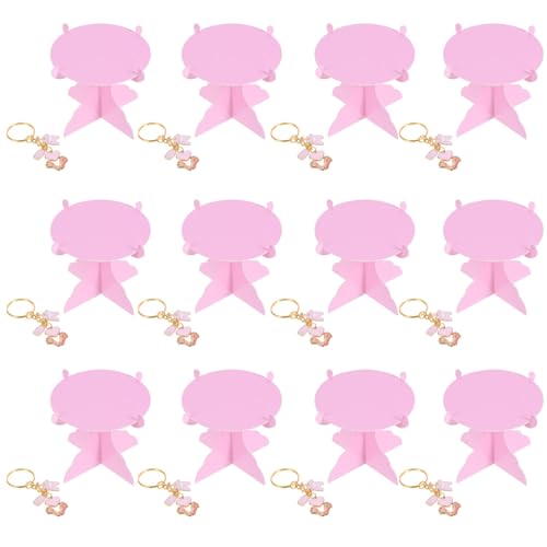 PRETYZOOM Eleganter Mini-cupcake-ständer Babyparty Gender Reveal Fußabdruck-schlüsselanhänger Cupcake- - PRETYZOOM Eleganter Mini-cupcake-ständer Babyparty Gender Reveal Fußabdruck-schlüsselanhänger Cupcake- - von PRETYZOOM
