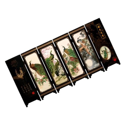 PRETYZOOM 1 Satz Mini Holz Screen Chinesische Tischdekoration für Kinderzimmer und Büro Vintage Desktop Bildschirm für Miniaturhäuser und Feng Shui Ornamente Teiliges PRETYZOOM 1 Satz Mini Holz Screen Chinesische Tischdekoration für Kinderzimmer und Büro Vintage Desktop Bildschirm für Miniaturhäuser und Feng Shui Ornamente Teiliges von PRETYZOOM