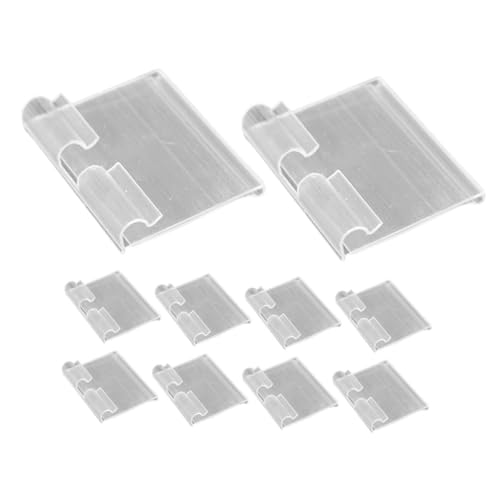 PRETYZOOM 1 Satz Preisschild Stand Steht Kleberegal Besitzer Von Stichworte Regaletikettenhalter Clips Für Regaletiketten Supermarkt -labelhalter Tag-display-halter Pvc Transparent 20 Stück PRETYZOOM 1 Satz Preisschild Stand Steht Kleberegal Besitzer Von Stichworte Regaletikettenhalter Clips Für Regaletiketten Supermarkt -labelhalter Tag-display-halter Pvc Transparent 20 Stück von PRETYZOOM