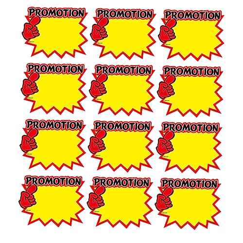 PRETYZOOM 1 Satz Preisschilder Preisetiketten Für Einzelhandel Selbstklebende Transparente Etiketten Für Supermärkte Und Geschäfte Für Verkaufsaktionen Und Produktkennzeichnung 50 Stück von PRETYZOOM