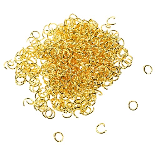PRETYZOOM 1 Satz Rostfreier Stahlöffnungsring Herstellung Ringstapel Biegeringe Bausatz Haken Monteur Sprungring Schlüssel Reiz Klobig Schüttgut Golden 500 Stück PRETYZOOM 1 Satz Rostfreier Stahlöffnungsring Herstellung Ringstapel Biegeringe Bausatz Haken Monteur Sprungring Schlüssel Reiz Klobig Schüttgut Golden 500 Stück von PRETYZOOM