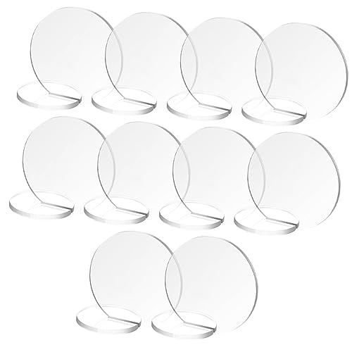PRETYZOOM 1 Satz Transparente Tischkarten Für Hochzeiten Leere Runde Namensschilder Diy Platzkarten Für Tischdekoration Festliche Anlässe Und Feiern 10 Stück PRETYZOOM 1 Satz Transparente Tischkarten Für Hochzeiten Leere Runde Namensschilder Diy Platzkarten Für Tischdekoration Festliche Anlässe Und Feiern 10 Stück von PRETYZOOM