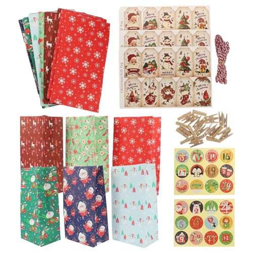 PRETYZOOM 1 Satz Weihnachtstüte aus Papier Weihnachtsmann-Dekoration Partytaschen Weihnachten Weihnachtsmann-Aufbewahrungstasche Weihnachtsgeschenktüten Süßigkeitentüten für Partys PRETYZOOM 1 Satz Weihnachtstüte aus Papier Weihnachtsmann-Dekoration Partytaschen Weihnachten Weihnachtsmann-Aufbewahrungstasche Weihnachtsgeschenktüten Süßigkeitentüten für Partys von PRETYZOOM