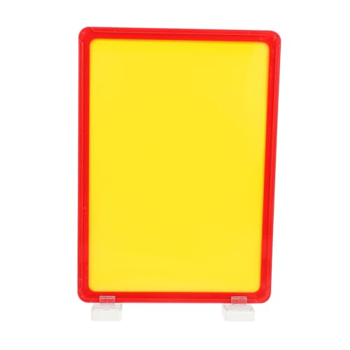 PRETYZOOM 1 Stück Beschilderung Anzeiger Für Regaletiketten Indikator Label-führungszeichen Klassifizierungsschild Planke Führungstafel Schild Der Fabrik Etikettenmaterialanzeige Magnet Rot von PRETYZOOM