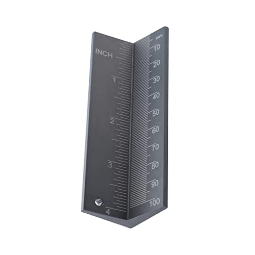 PRETYZOOM 1 Stück Holzverarbeitungswerkzeug Präziser Maßlocator für Diy Tischlerarbeiten aus Aluminiumlegierung mit Magnet für Möbelbohrungen und Messungen von PRETYZOOM