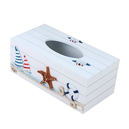 PRETYZOOM 1 Stück Karton Toilettenpapierständer Toilettenpapierhalter Nautische Adornos para Mesa De Mediterranes Maritimer Esstisch Pappschachtel Bambus von PRETYZOOM