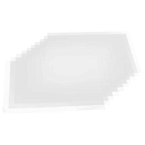 PRETYZOOM 10 Blatt Abzeichen entfernbares doppelseitiges Klebeband Traaceless doppelseitiges Klebeband doppelseitiges klebeband für kleidung doppelseitige Klebepads das Haustier Transparent von PRETYZOOM